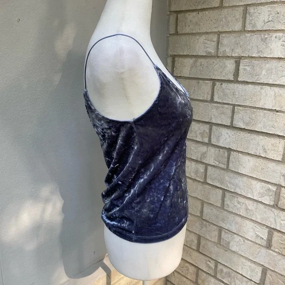 H&M Divided Crushed Velvet Cami - Picture 5 of 9